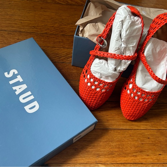 STAUD Wild Poppy Mary Jane Flats - Picture 2 of 4